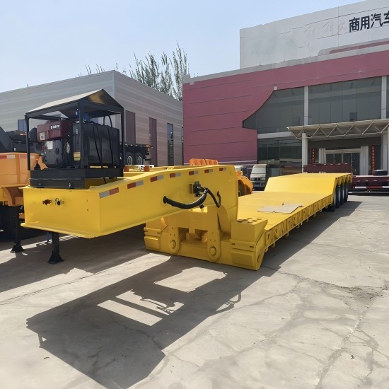 100 Ton Lowboy Semi Trailer