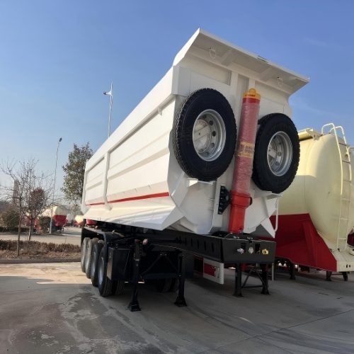 120T Heavy Duty Dump Trailer