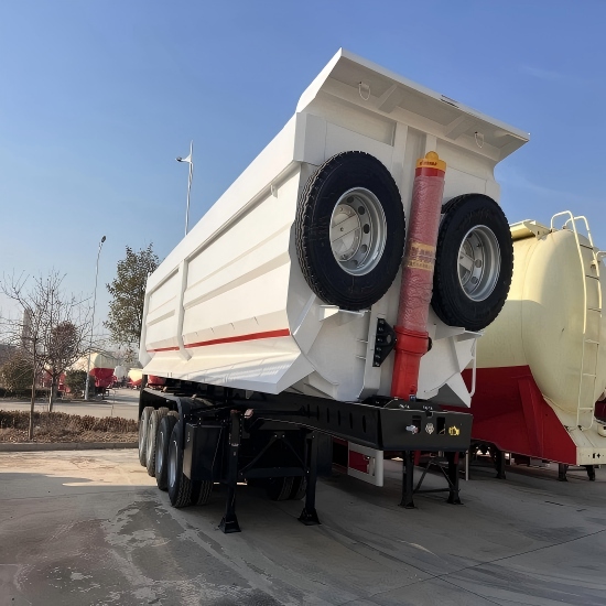 120T Heavy Duty Dump Trailer