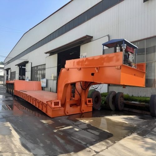 150 Tons Detachable Lowboy Trailer