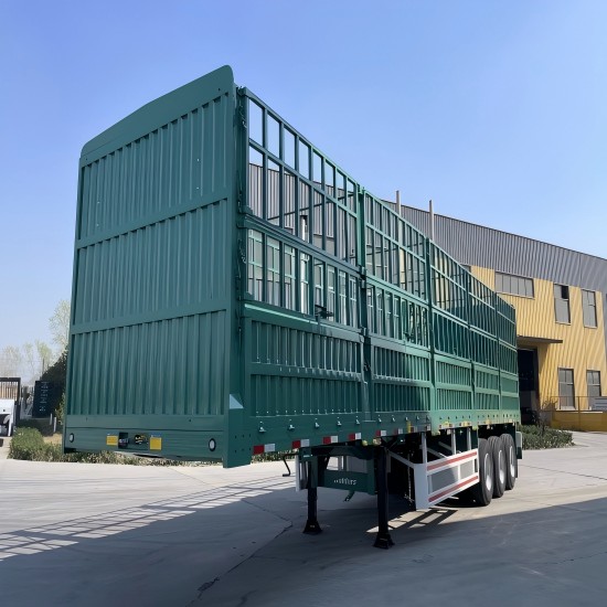 60 Ton Fence Cargo Trailer for Sale