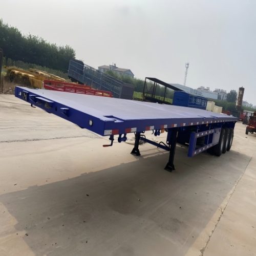 60 Ton Flatbed Semi Trailer