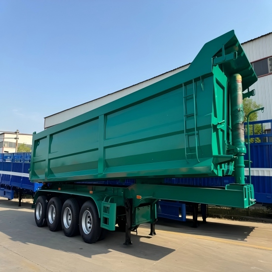 Hydraulic Semi Tipper Trailer