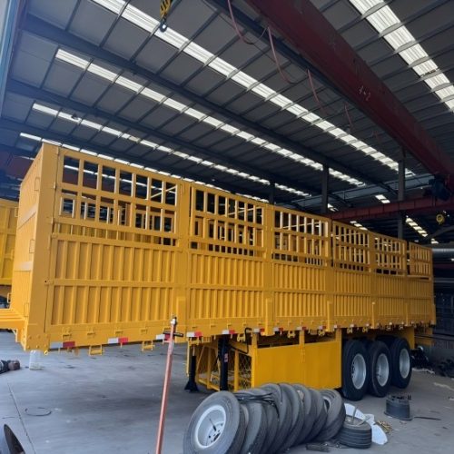 Triple Axle Fence Trailer Factory