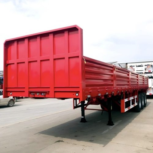 Tri Axle Sidewall Truck Trailer