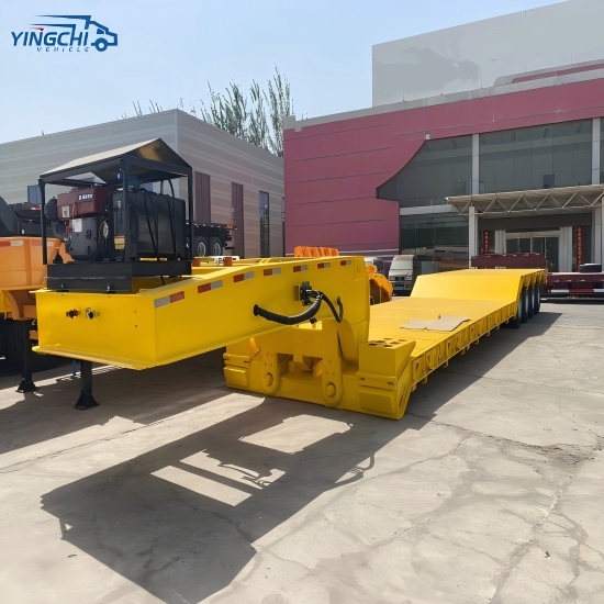 100 Ton Lowboy Semi Trailer