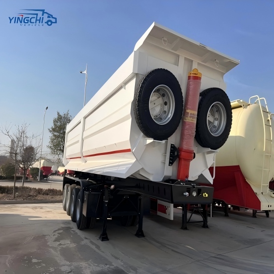 120T Heavy Duty Dump Trailer