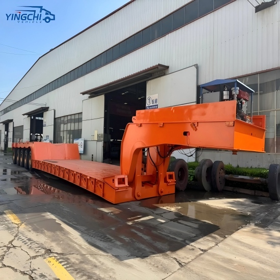 150 Tons Detachable Lowboy Trailer