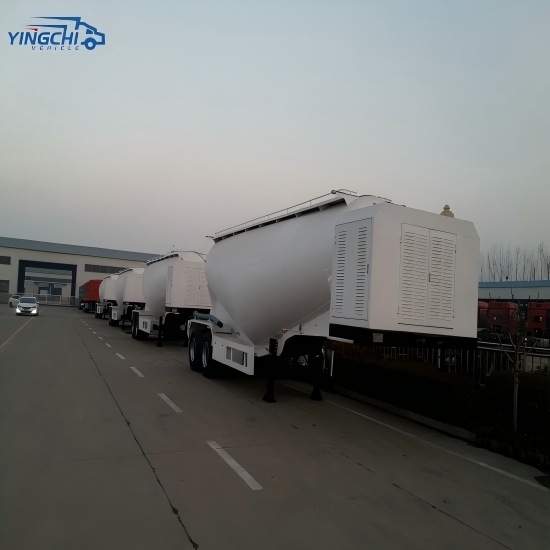 2 Axle Cement Bulk Truck Trailer