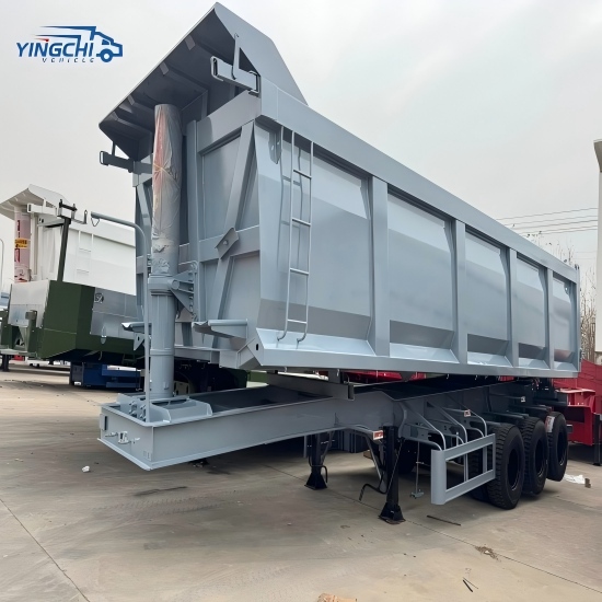 3 Axle End Dump Trailer