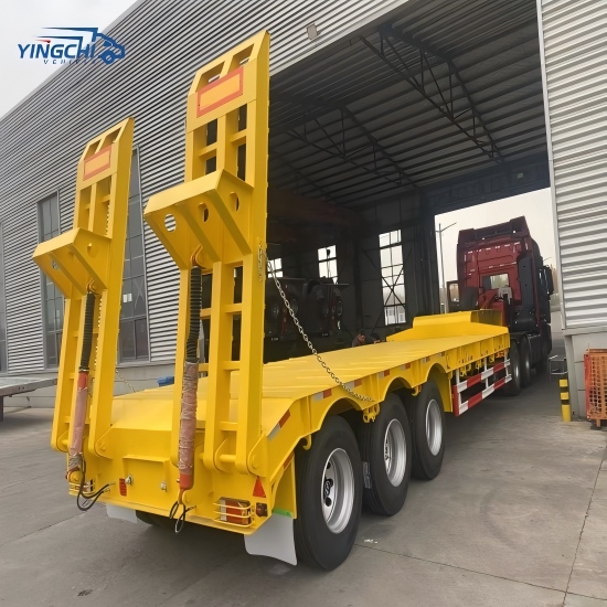 3 Axle Low Bed Trailer