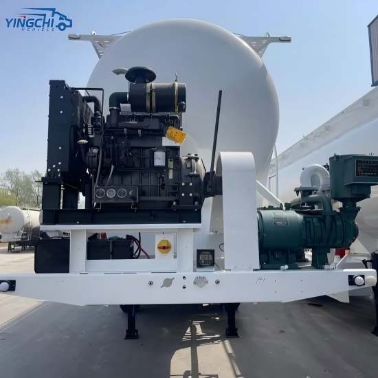 3 Axle Pneumatic Sand Trailer