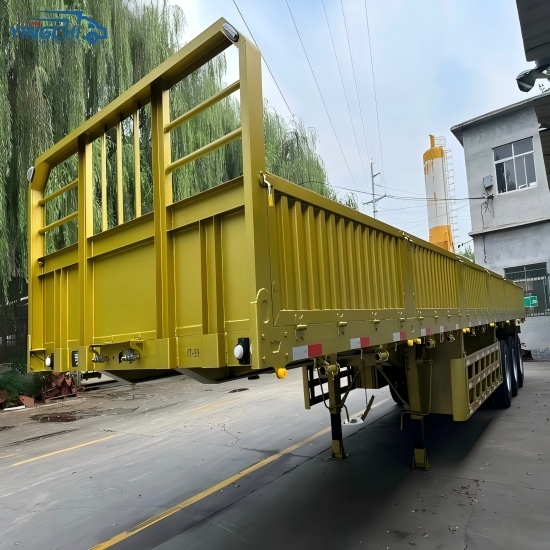 3 Axle Trailer with Side Wall