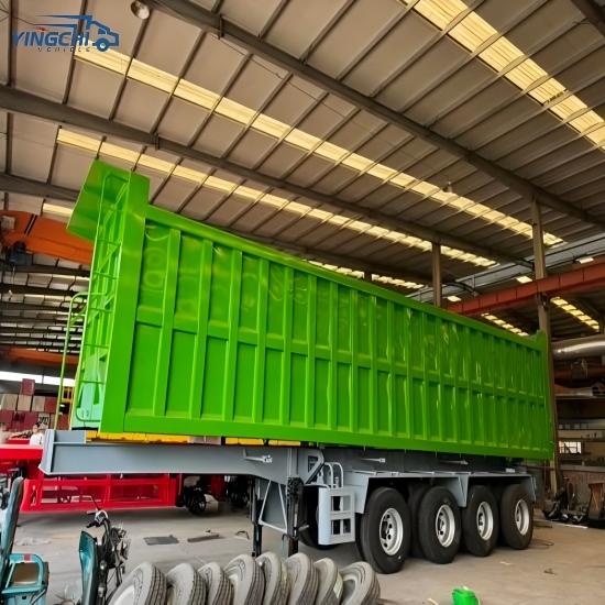 4 Axle Dump Truck Trailer