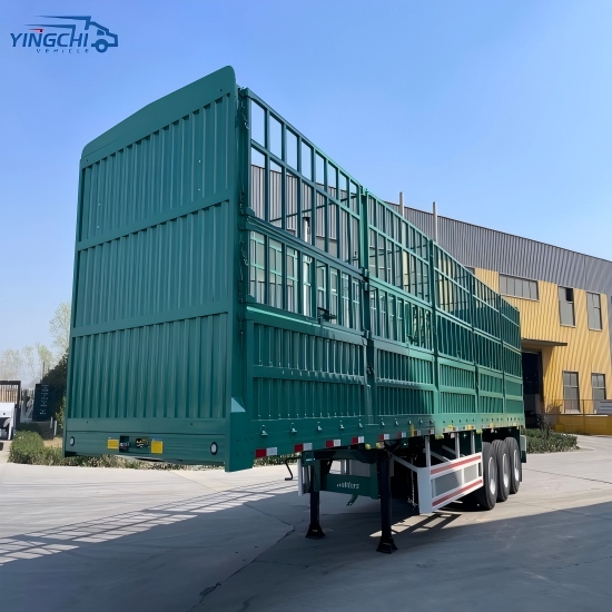 60 Ton Fence Cargo Trailer for Sale