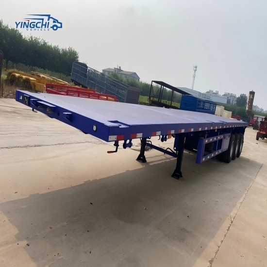 60 Ton Flatbed Semi Trailer