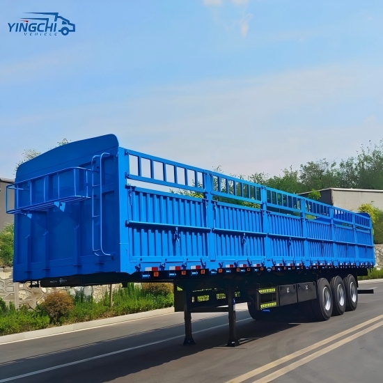 80 Ton Heavy Duty Stake Trailer