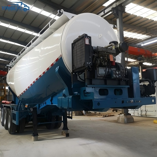 China Cement Semi Trailer Factory