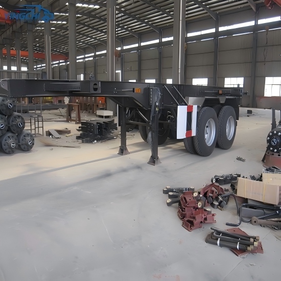 Double Axle Bomb Cart Trailer