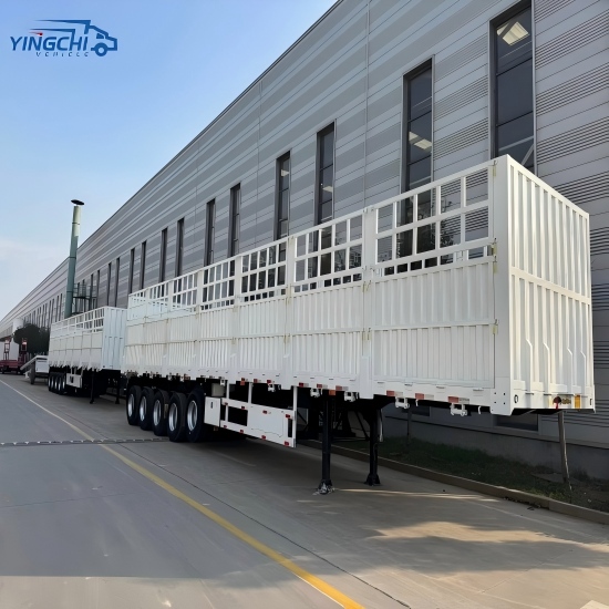 Fence Trailer with Air Suspension