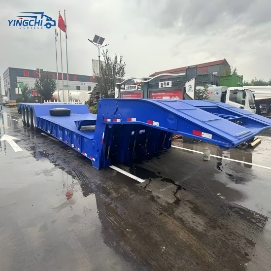 Front Loading Gooseneck Semi Trailer