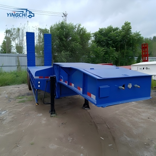 Good Price Low Loader Semi Trailer