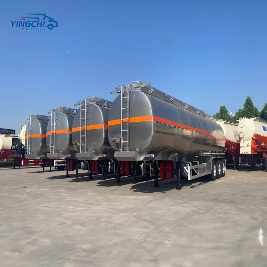 Tri Axle Gas Tanker Trailer