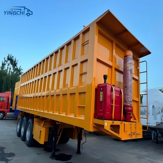 Tri Axle 80 Ton Tipper Trailer