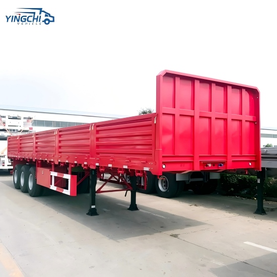 Tri Axle Sidewall Truck Trailer