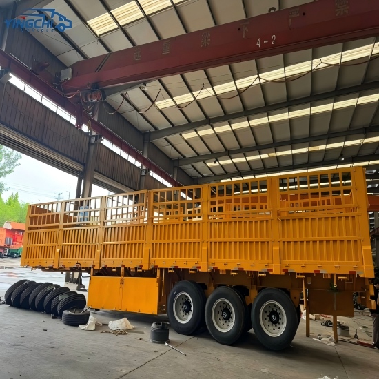 Triple Axle Fence Trailer Factory