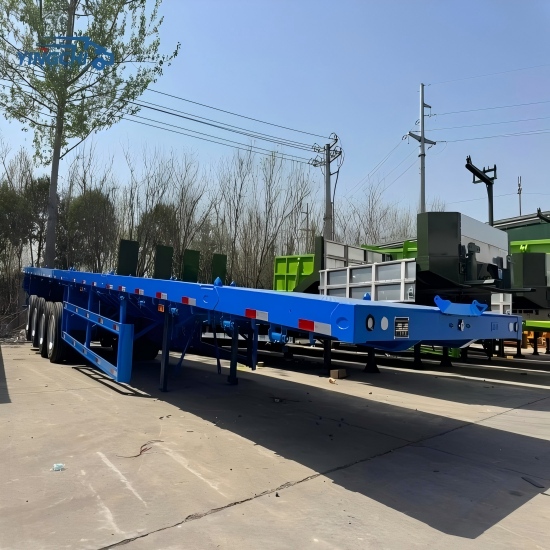 2025 New Model Flatbed Trailer